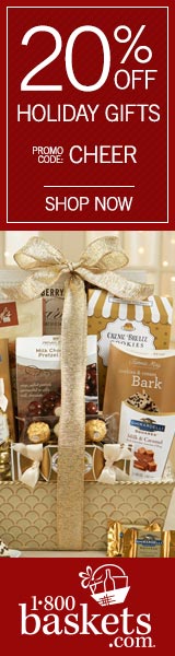 Save 15% on delicious Gift Baskets, Chocolates, Fruits, Spa Gifts, Sweets, Treats, and more from 1800baskets.com! (Offer ends 3/31/13) Use promo code 18BSAVE15