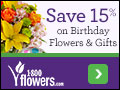 Wow Her! Don't Settle for Less! Get 15% off thoughtful Valentine's Day flowers & gifts only at 1800flowers.com! Use code 15VDAY13 at checkout. (Offer Ends 02/14/13)