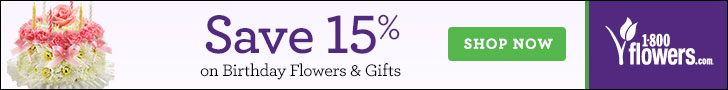 Make it
a Truly Original Christmas. Save 15% off Flowers and Gifts at 1800flowers.com! Use Promo Code: XMAS2012 at checkout. (Offer
Ends 12/23/2012) - 728x90