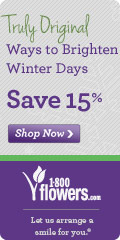 Cupid's Special of the Day! Check out great deals on Flowers and Gifts at 1800flowers.com! Order Now (offer available only while supplies last)