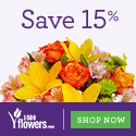 Save 15% on Flowers and Gifts at 1800flowers.com.