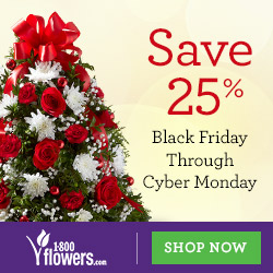 Save 25% on Early Delivery for Mother's Day Flowers & Gifts at 1800flowers.com. Use Promo Code MDAYEARLY at checkout. (Offer Ends 05/08/2014)