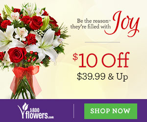 Celebrate St.Patrick's Day with a smile! Save 17% on your purchase of flowers & gifts only at 1800flowers.com! Use Promo Code LUCKYSVNTN at checkout (Offer Valid 03/10/2014 to 03/18/2014)