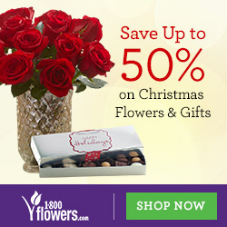 Save up to 50% on this exclusive collection at 1800flowers.com and be the reason they're filled with joy! (Offer valid until 12/22)