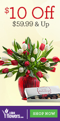 Save $10 on orders of $59.99 or more on Spring Flowers and Gifts at 1800flowers.com and be the reason they...smile! Use Promo Code FFTYNN2015 at checkout.