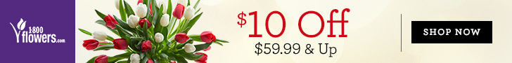 Wow Her! Don't Settle for Less! Save $10 on thoughtful Valentine's Day purchases of $59.99 & up only at 1800flowers.com! Use code 10VDAY13 at checkout. (Offer Ends 02/14/13)