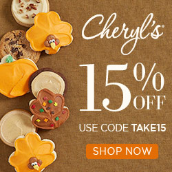Enjoy Delicious Gluten Free Cookies & Brownies and Save 15% Off site wide at Cheryls.com! Use Promo Code: TAKE15 (Offer ends 10/31/16)