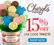 Mother's Day Free Shipping on a variety of great fresh-baked gourmet cookies, brownies, cakes and more, at Cheryls.com. (Valid until May 12, 2013) Use promo code SPRGSHIP