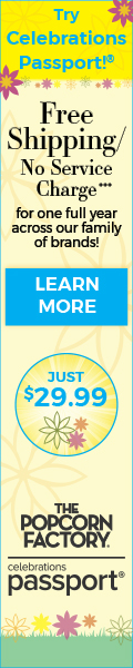 Save $10 off your order of $50 or more on our Delicious Popcorn Gift Tins, Towers, Baskets, and more available at ThePopcornFactory.com! Use promo Code LS10