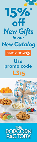 Enjoy FREE Shipping on our select delicious gourmet popcorn snacks from ThePopcornFactory.com!