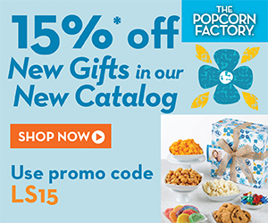 Enjoy Autumn! Take 15% OFF Fall Gifts at ThePopcornFactory.com! Use code LS15 (While supplies last)