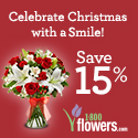 Celebrate Thanksgiving with a smile! Save 15% on Flowers & Gifts at 1800flowers.com. Use Code TURKEY2013 at checkout