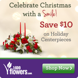 Celebrate Thanksgiving with a smile! Save $10 when you spend $59.99 & Up on Flowers & Gifts. Use Code TURKEY59 at checkout