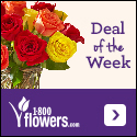 DEAL of the WEEK! Check out all of this week's great deals on Flowers and Gifts at 1800flowers.com! Order Now (offer available only while supplies last)