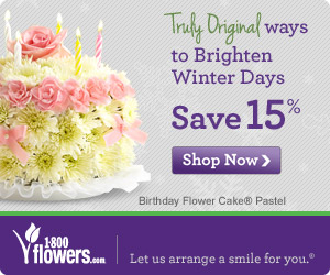 Special of the Day! Check out great deals on Flowers and Gifts at 1800flowers.com! Order Now (offer available only while supplies last)