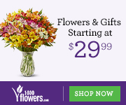 Flowers and Gifts Starting at $29.99 only at 1800flowers.com