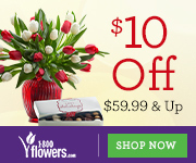 MOM Means so Much! Send Her the Very Best! Save $10 on purchases of $59.99 & up on Mother's Day Flowers & Gifts at 1800flowers.com! Use Promo Code MDAY59 at checkout. (Offer Ends 05/12)